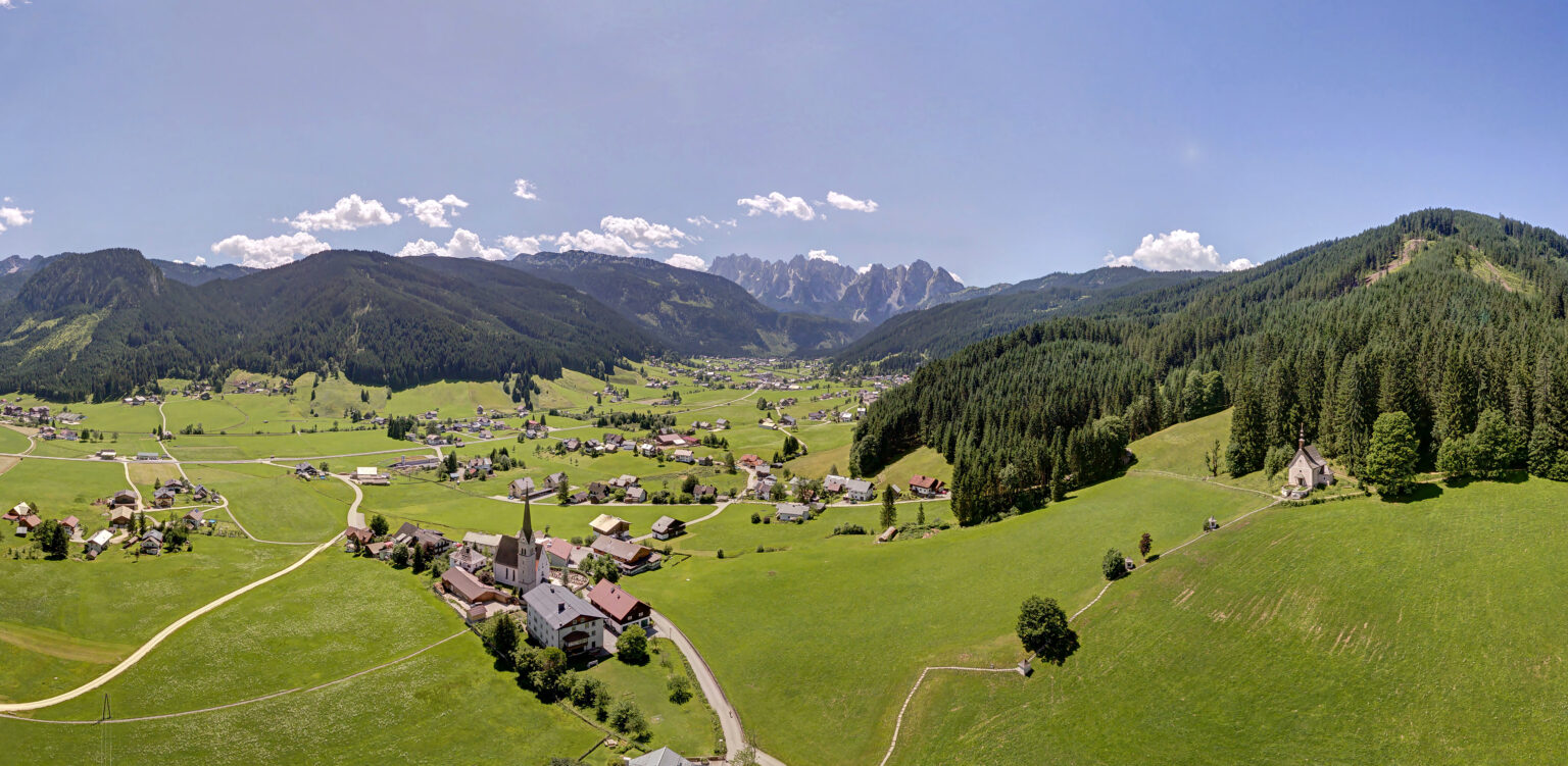 Panorama Gosau Sommer Foto Sven Posch Viewnect